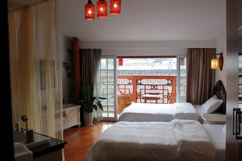 Bamboo House Resort Yangshuo Room photo