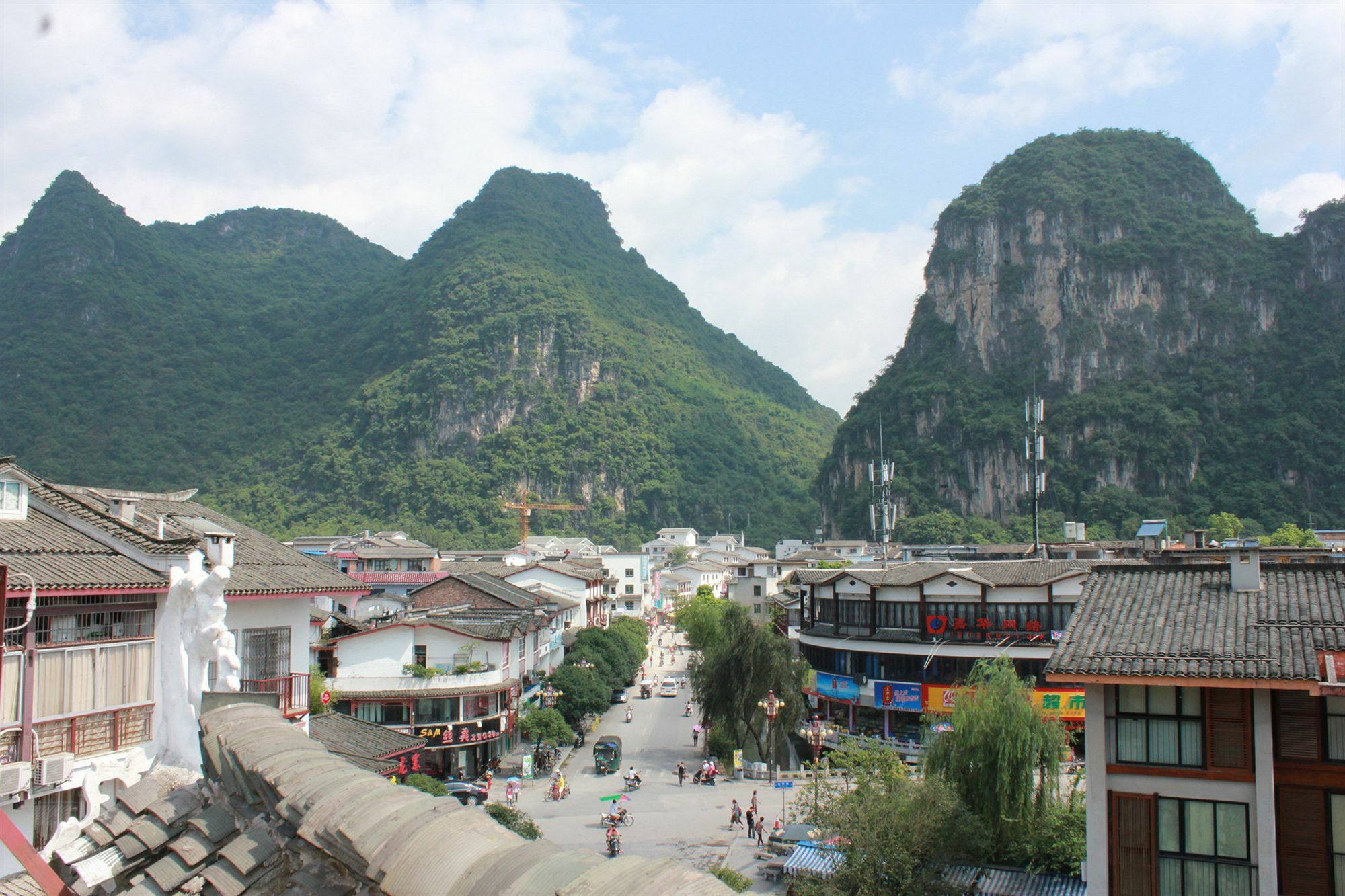 Bamboo House Resort Yangshuo Exterior photo